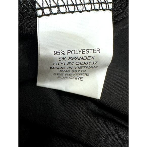 NY Collection Women's Ruched A Line 3/4 Sleeve Knee Length V Neck Dress MP NWT - Picture 11 of 11